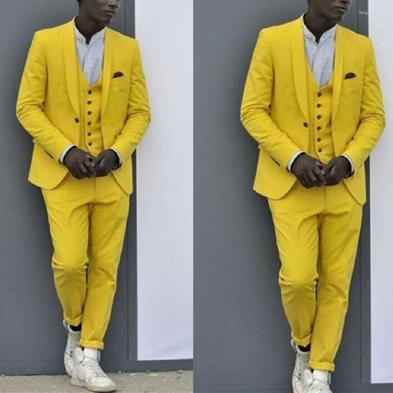 Men's Suits Yellow Men Tailored Fit Wedding Groom Ropa De Hombre Tuxedos Party Wear Business Slim Blazers 3 PCS Jacket & Vest Pants, As picture17
Men's Suits Yellow Men Tailored Fit Wedding Groom Ropa De Hombre Tuxedos Party Wear Business Slim Blazers 3 PCS Jacket & Vest Pants, As picture17