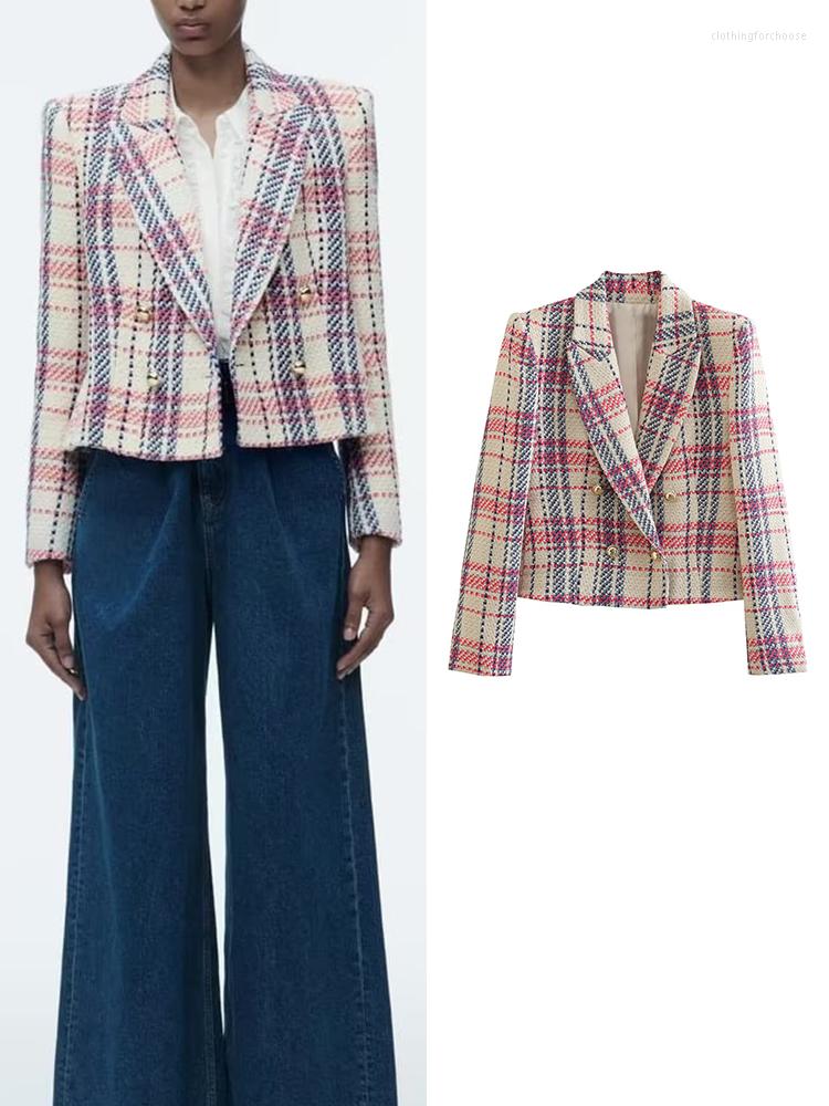 Women's Suits RAFZNB 2023 Women Textured Double Breasted Blazer Long Sleeve Lapel Suit Jacket Ladies High Street Tops, Multi
Women's Suits RAFZNB 2023 Women Textured Double Breasted Blazer Long Sleeve Lapel Suit Jacket Ladies High Street Tops, Multi
