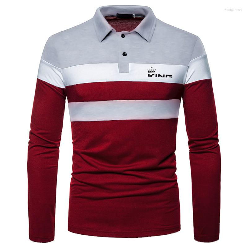 Men's Polos Men Polo Shirt Long Sleeve Contrast Color Clothing Four Seasons Streetwear Casual Fashion XS028, Lb1
Men's Polos Men Polo Shirt Long Sleeve Contrast Color Clothing Four Seasons Streetwear Casual Fashion XS028, Lb1