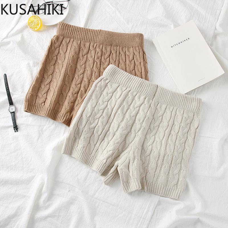 Women's Shorts KUSAHIKI 2023 Autumn Winter Knitted Twisted Women Korean High Waist Fashion Slim Stretch Sweater Short Femininos Bottoms, White
Women's Shorts KUSAHIKI 2023 Autumn Winter Knitted Twisted Women Korean High Waist Fashion Slim Stretch Sweater Short Femininos Bottoms, White