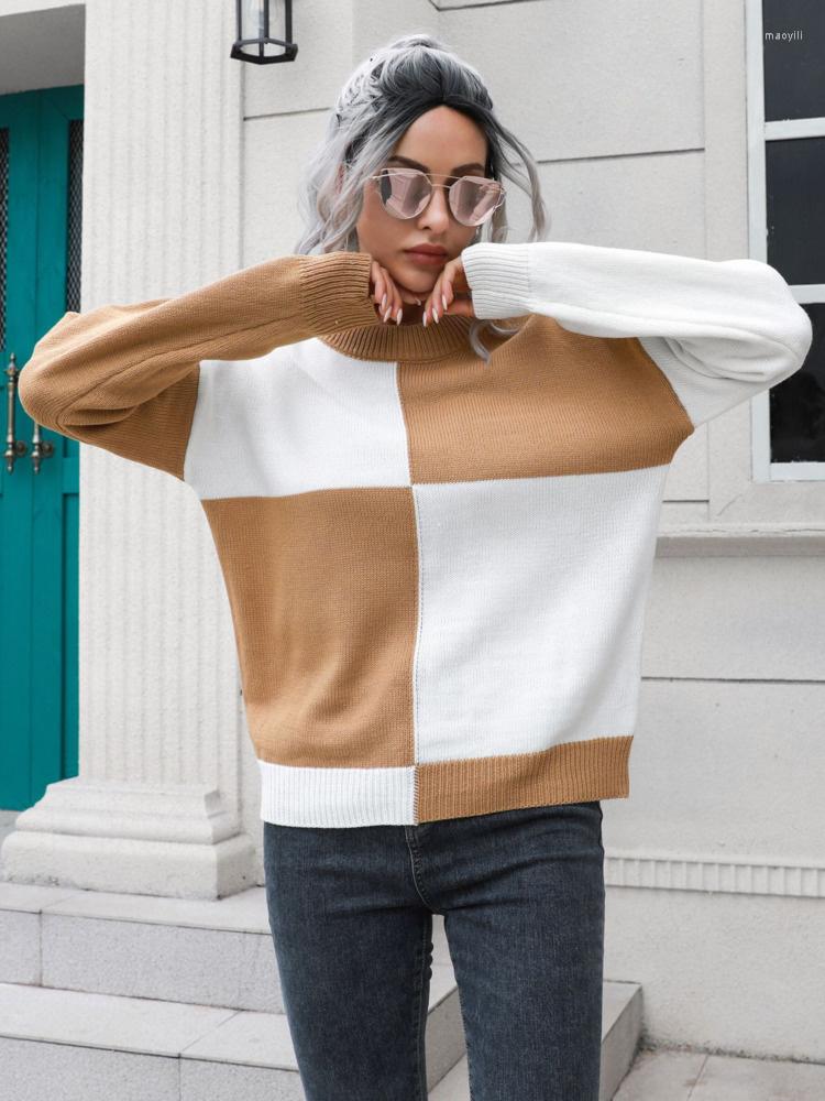 Women' Sweaters LiTi Design Women Sense Checkerboard Plaid Sweater Loose Long-sleeved Knitted 2023 Autumn And Winter, Black
Women' Sweaters LiTi Design Women Sense Checkerboard Plaid Sweater Loose Long-sleeved Knitted 2023 Autumn And Winter, Black