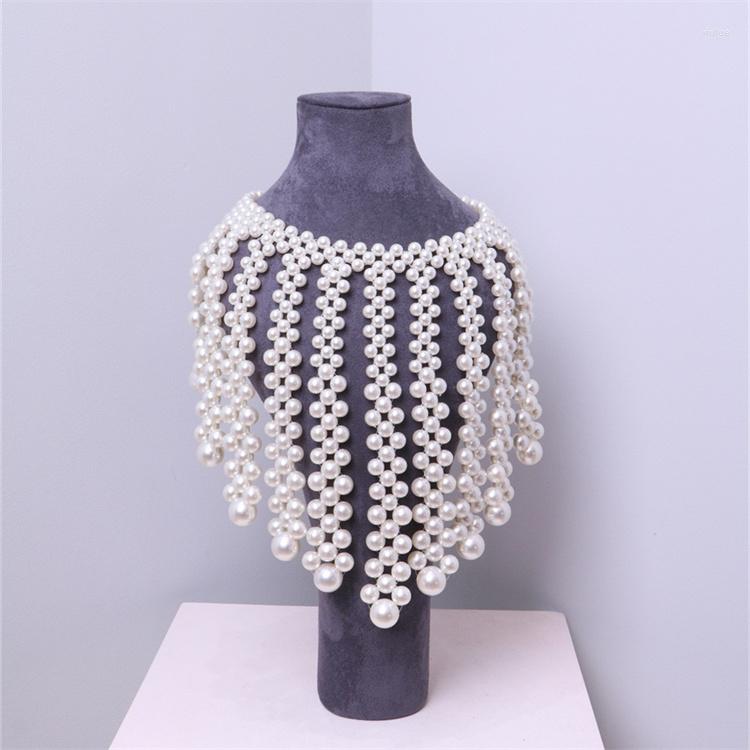 Pendant Necklaces Ladies Statement Pearl Necklace White Pearls Beaded Body Jewelry Fashion Women Dress Clothing Accessories
Pendant Necklaces Ladies Statement Pearl Necklace White Pearls Beaded Body Jewelry Fashion Women Dress Clothing Accessories
