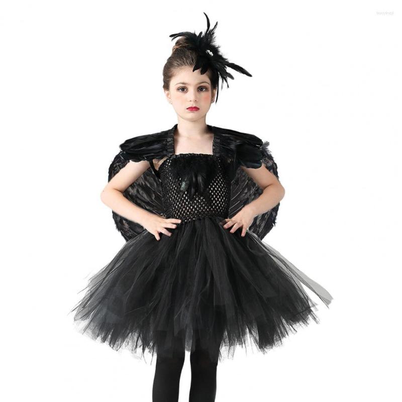 Girl Dresses Polyester Good Halloween Dress Cosplay Witch Costume Super Soft Allergy Free Party Supplies, Black
Girl Dresses Polyester Good Halloween Dress Cosplay Witch Costume Super Soft Allergy Free Party Supplies, Black