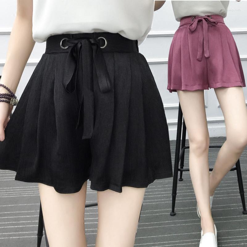 Women's Shorts 2023 High Waist A Word Loose Casual Elastic Wide Leg Short Skirt DK163, Black
Women's Shorts 2023 High Waist A Word Loose Casual Elastic Wide Leg Short Skirt DK163, Black