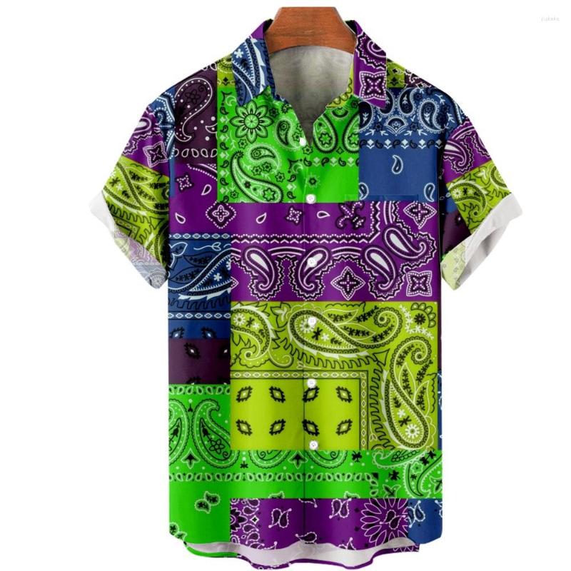 Men's Casual Shirts Fashion Turn-down-collar Shirt Men's Short Sleeve Printed Tops Hawaiian Holiday Summer Clothing
Men's Casual Shirts Fashion Turn-down-collar Shirt Men's Short Sleeve Printed Tops Hawaiian Holiday Summer Clothing