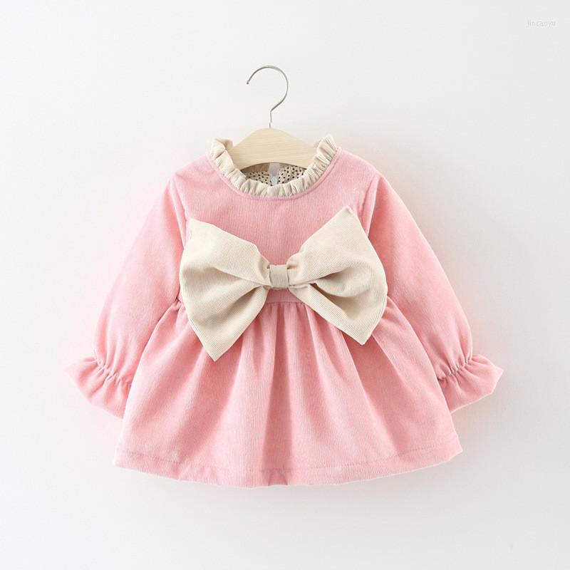 Girl Dresses Infant Dress Children Clothing Spring Thickened Long Sleeve Big Bowknot Baby Birthday Party Princess, Beige
Girl Dresses Infant Dress Children Clothing Spring Thickened Long Sleeve Big Bowknot Baby Birthday Party Princess, Beige