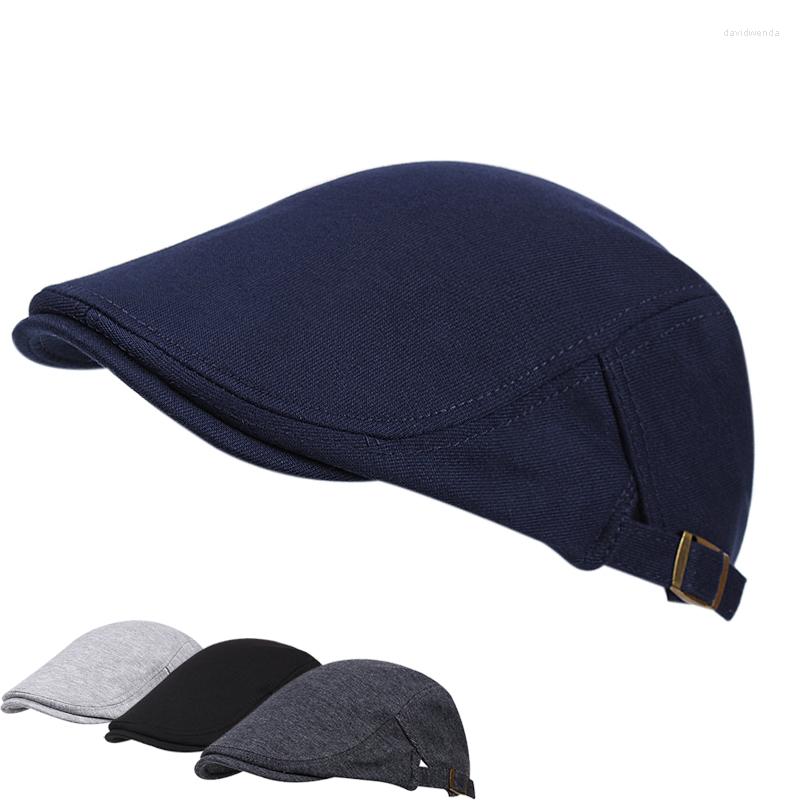 Berets Pure Color Cotton Retro Casual Gatsby Ivy Hat Men's Fashion Trucker Cap Sboy Beret, Black
Berets Pure Color Cotton Retro Casual Gatsby Ivy Hat Men's Fashion Trucker Cap Sboy Beret, Black