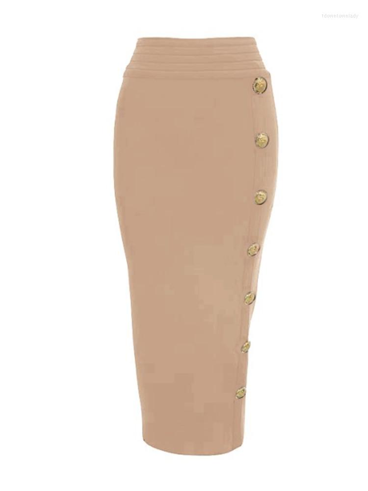 Skirts 2023 Arrival Women Sexy Casual High Street Designer Button Party Club Evening Knee-Length Bodycon Pencil Skirt Black Red
Skirts 2023 Arrival Women Sexy Casual High Street Designer Button Party Club Evening Knee-Length Bodycon Pencil Skirt Black Red