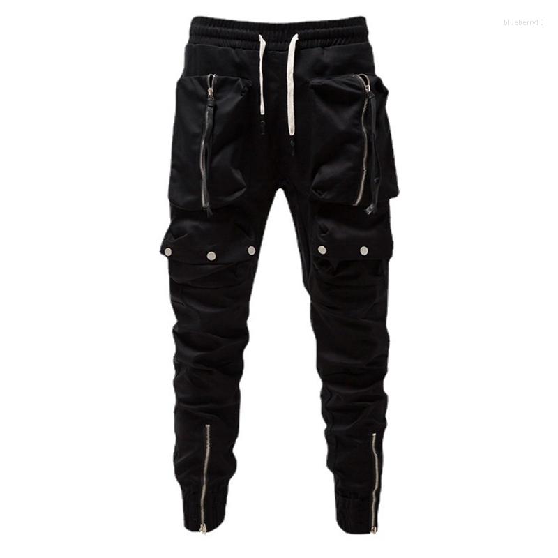 Men' Pants Rainbowtouches Fashion Punk Zipper Pockets Cargo Joggers Men Black Streetwear Hip Hop Trousers Ropa De Hombre
Men' Pants Rainbowtouches Fashion Punk Zipper Pockets Cargo Joggers Men Black Streetwear Hip Hop Trousers Ropa De Hombre