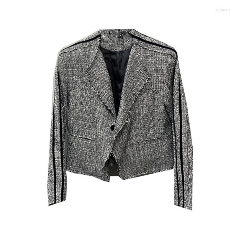 Men's Jackets 2023 Spring Autumn Vintage Stitching High Quality Short Suit Jacket Trendy Elegant Luxury Handsome Fashion Coat Clothes, Purple
Men's Jackets 2023 Spring Autumn Vintage Stitching High Quality Short Suit Jacket Trendy Elegant Luxury Handsome Fashion Coat Clothes, Purple