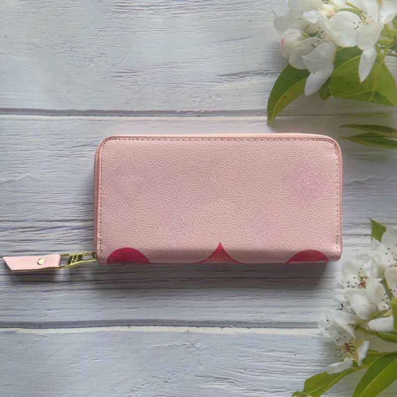 Classic candy wallet Men women luxury long purse designer zipper pocket Large capacity card bag coin purses clutch bags Mini pu, Pink
Classic candy wallet Men women luxury long purse designer zipper pocket Large capacity card bag coin purses clutch bags Mini pu, Pink