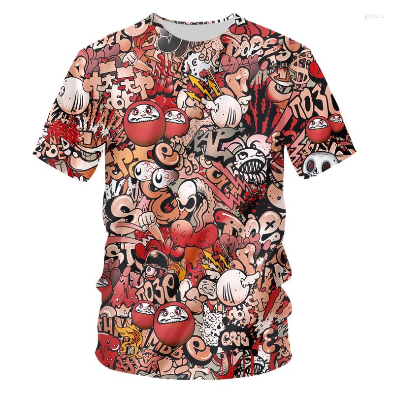 Men's T Shirts OGKB Terror Graffiti 3D Short Sleeve Hip-hop Harajuku Loose T-shirt Men's Trend Oversized Japanese Streetwear Couple, 61279
Men's T Shirts OGKB Terror Graffiti 3D Short Sleeve Hip-hop Harajuku Loose T-shirt Men's Trend Oversized Japanese Streetwear Couple, 61279