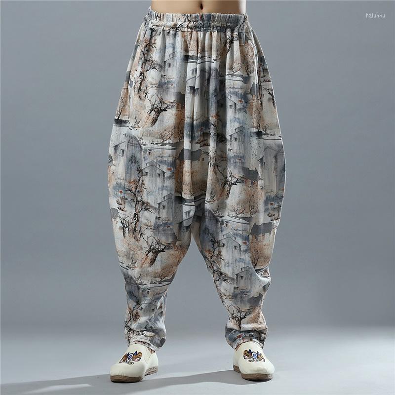 Ethnic Clothing Traditional Chinese Trousers Plus Size Loose Cotton Harem Pants Print Streetwear Oriental Men'S Man 11180
Ethnic Clothing Traditional Chinese Trousers Plus Size Loose Cotton Harem Pants Print Streetwear Oriental Men'S Man 11180