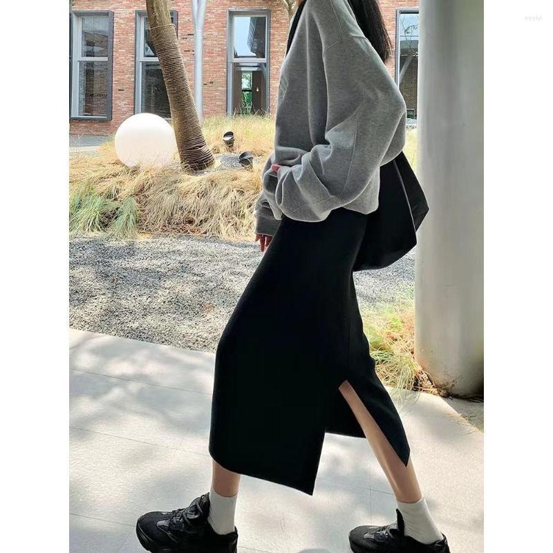 Skirts Split Skirt Women's 2023 Length High Waist A-line Ropa Mujer Mini Clothes For Women, Black
Skirts Split Skirt Women's 2023 Length High Waist A-line Ropa Mujer Mini Clothes For Women, Black
