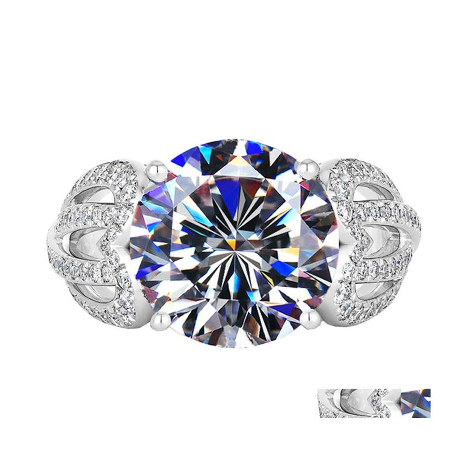 With Side Stones Big Round Crystal Stone Rings For Women Wedding Bridal Sier Ring Luxury Engagement Party Anniversary Gift Large Dro Dhgua
With Side Stones Big Round Crystal Stone Rings For Women Wedding Bridal Sier Ring Luxury Engagement Party Anniversary Gift Large Dro Dhgua