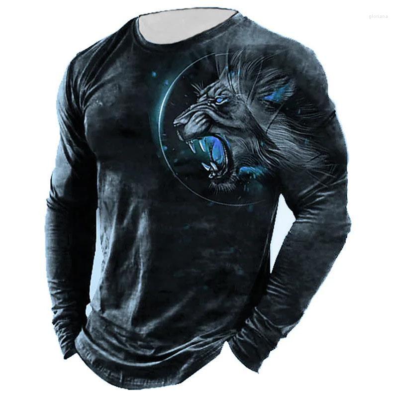Men' T Shirts 3D Lion Vintage T-shirt Men' Cotton Autumn Winter Long Print Top 2023 Oversize Dress Crew Neck Casual Animal, Cxtxlion-black
Men' T Shirts 3D Lion Vintage T-shirt Men' Cotton Autumn Winter Long Print Top 2023 Oversize Dress Crew Neck Casual Animal, Cxtxlion-black