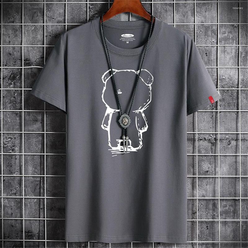 Men' T Shirts 2023 Est Bear Printing Cotton Men Shirt Hip-Hop T-shirt O-neck Summer Male Causal Tshirts Fashion Loose Tees, A39-1
Men' T Shirts 2023 Est Bear Printing Cotton Men Shirt Hip-Hop T-shirt O-neck Summer Male Causal Tshirts Fashion Loose Tees, A39-1
