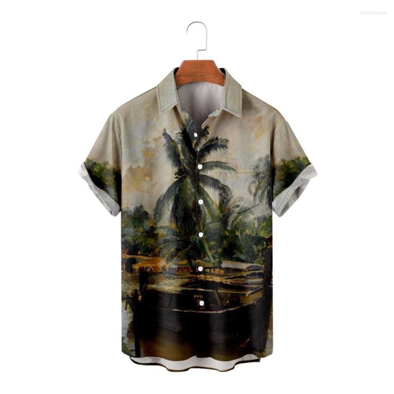 Men's Casual Shirts Fashion Men's Print Vintage Clothes Hawaiian Button Streetwear Summer Short Sleeved Tops
Men's Casual Shirts Fashion Men's Print Vintage Clothes Hawaiian Button Streetwear Summer Short Sleeved Tops
