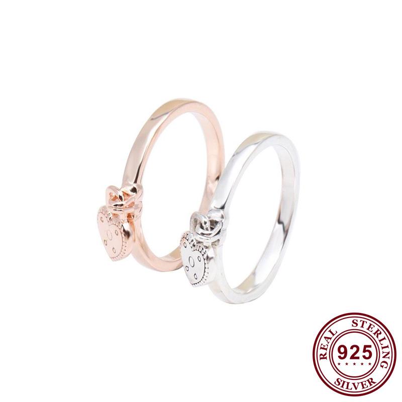 Cluster Rings Original 925 Sterling Silver Pan Ring Valentine's Day Love Pendant For Women Wedding Party Gift Fashion Jewelry
Cluster Rings Original 925 Sterling Silver Pan Ring Valentine's Day Love Pendant For Women Wedding Party Gift Fashion Jewelry