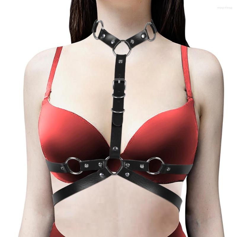 Garters Harajuku Women Belt Handmade Leather Body Harness Bondage Cage Sculpting Ring-O Decoration Waist Straps Suspenders, White
Garters Harajuku Women Belt Handmade Leather Body Harness Bondage Cage Sculpting Ring-O Decoration Waist Straps Suspenders, White