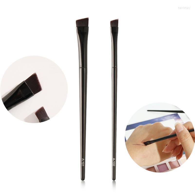 Makeup Brushes Professional Eye Black Flat Eyeliner Brush Eyebrow Application Lip Patch Tools 2pcs
Makeup Brushes Professional Eye Black Flat Eyeliner Brush Eyebrow Application Lip Patch Tools 2pcs