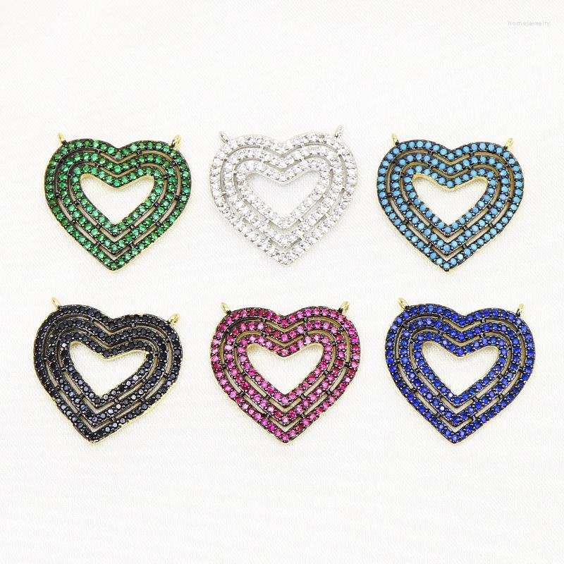 Pendant Necklaces 5 Pcs Zircon Heart Acceeories Mix Color Jewelry Gold For Necklace Making 51874
Pendant Necklaces 5 Pcs Zircon Heart Acceeories Mix Color Jewelry Gold For Necklace Making 51874