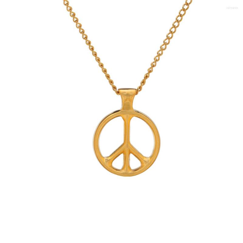 Chains Stainless Steel Round Peace Pendant Necklace Anti-War Charm Necklaces Jewelry For Men Women 
Chains Stainless Steel Round Peace Pendant Necklace Anti-War Charm Necklaces Jewelry For Men Women