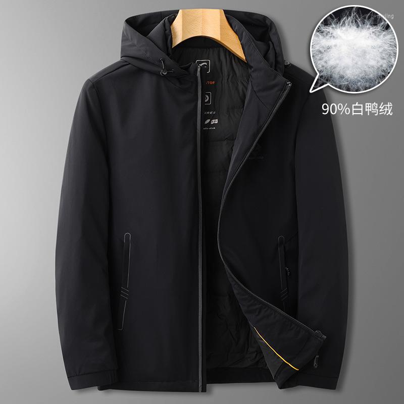 Men's Down Fattening Light Jacket Winter Warm Coat Milk Silk Large Loose Fat, Black
Men's Down Fattening Light Jacket Winter Warm Coat Milk Silk Large Loose Fat, Black