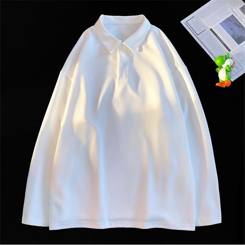 Men's T Shirts Spring Autumn Mens Solid Color Shirt White Long Sleeve Casual Tops Tees Men Turn Down Collar Tshirts Man Brand Clothes, Blue
Men's T Shirts Spring Autumn Mens Solid Color Shirt White Long Sleeve Casual Tops Tees Men Turn Down Collar Tshirts Man Brand Clothes, Blue