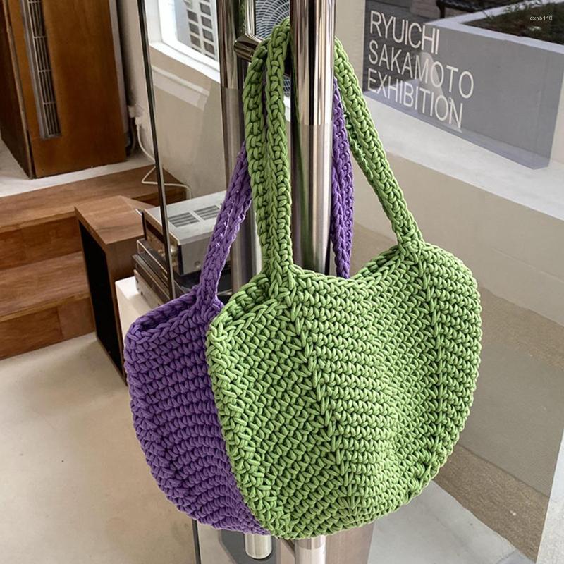 Evening Bags Hollow Weaving Hand Bag Fashion Beach Handbags Casual Simple Soft Solid Color Korean Style Elegant Portable For Travel Vacation, Purple
Evening Bags Hollow Weaving Hand Bag Fashion Beach Handbags Casual Simple Soft Solid Color Korean Style Elegant Portable For Travel Vacation, Purple