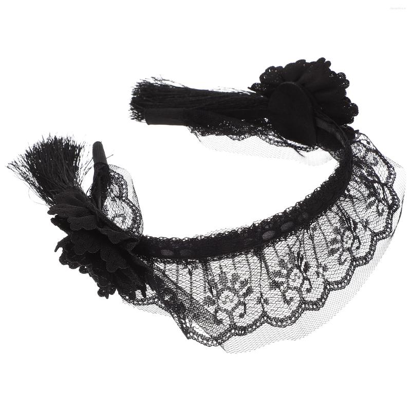 Bandanas Headband Lace Hair Partycosplay Costume Women Mesh Fascinator Tea Maid Veil Accessories Gothic Headpiece Black Decoration
Bandanas Headband Lace Hair Partycosplay Costume Women Mesh Fascinator Tea Maid Veil Accessories Gothic Headpiece Black Decoration