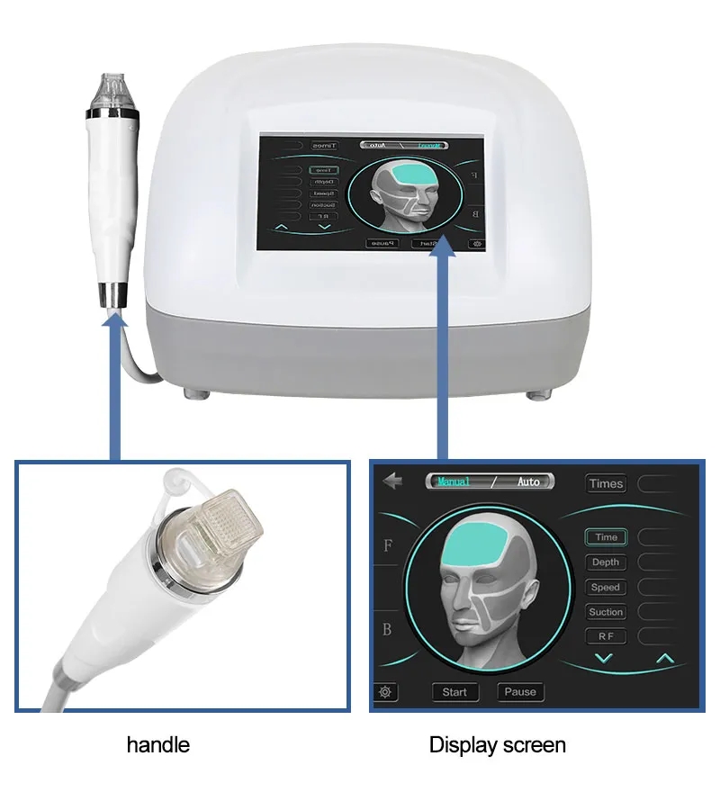 2 IN 1 Secret RF Fractional Microneedle RF Machine For Acne Scar Stretch Marks Removal Treatment Multi-lingual