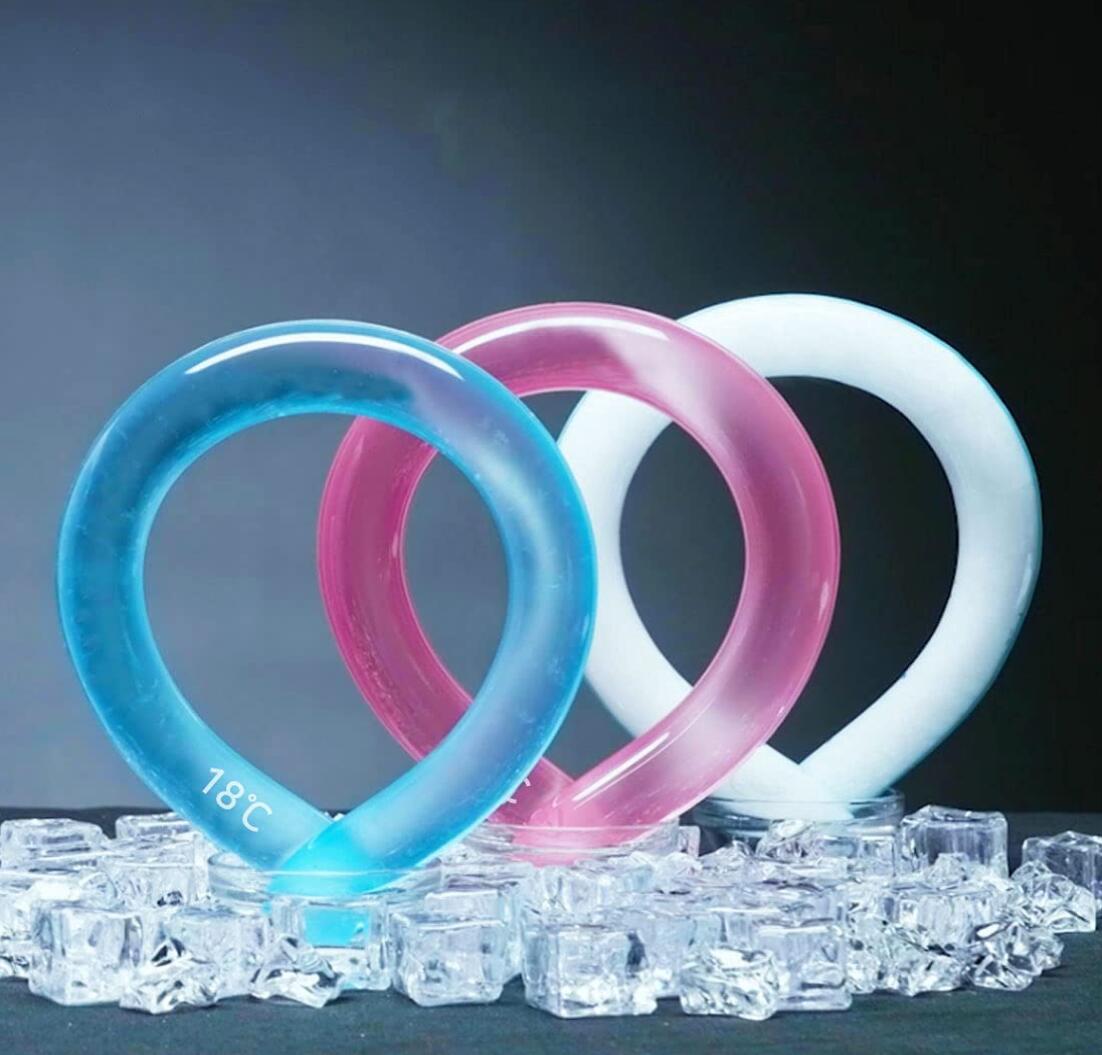 Neck Cooling Tube Wearable Cooling Neck Wraps for Summer Heat, Neck Cooling Ring, Ice Cooling Neck Tube for Outdoor Indoor Hot Flashes, Cooling Starts Below 15°C (59°F)
Neck Cooling Tube Wearable Cooling Neck Wraps for Summer Heat, Neck Cooling Ring, Ice Cooling Neck Tube for Outdoor Indoor Hot Flashes, Cooling Starts Below 15°C (59°F)