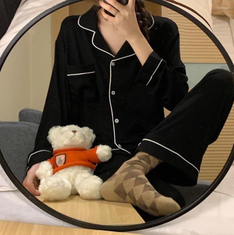 Women's Sleepwear Black Autumn Winter Fashion Women's Casual Lovely Solid Nightgow Retro Pajamas Set With Pants Trouser Year Soft, Beige
Women's Sleepwear Black Autumn Winter Fashion Women's Casual Lovely Solid Nightgow Retro Pajamas Set With Pants Trouser Year Soft, Beige