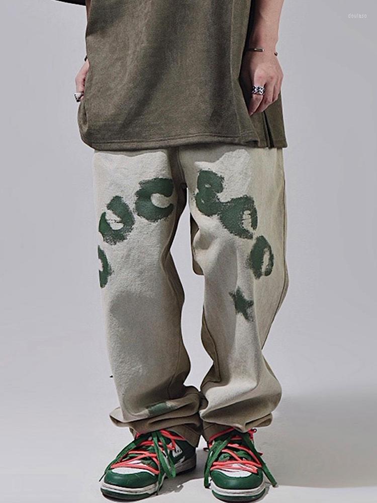 Men's Jeans American High Street Men's Pants Washed Loose Straight Y2k Denim Streetwear Letter Print Casual Brand, Green
Men's Jeans American High Street Men's Pants Washed Loose Straight Y2k Denim Streetwear Letter Print Casual Brand, Green