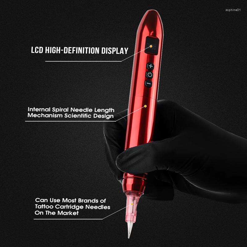 Tattoo Machine Professional Wireless Pen 1800mAh Digital LCD Display Low Vibration Permanent Makeup For Artist
Tattoo Machine Professional Wireless Pen 1800mAh Digital LCD Display Low Vibration Permanent Makeup For Artist