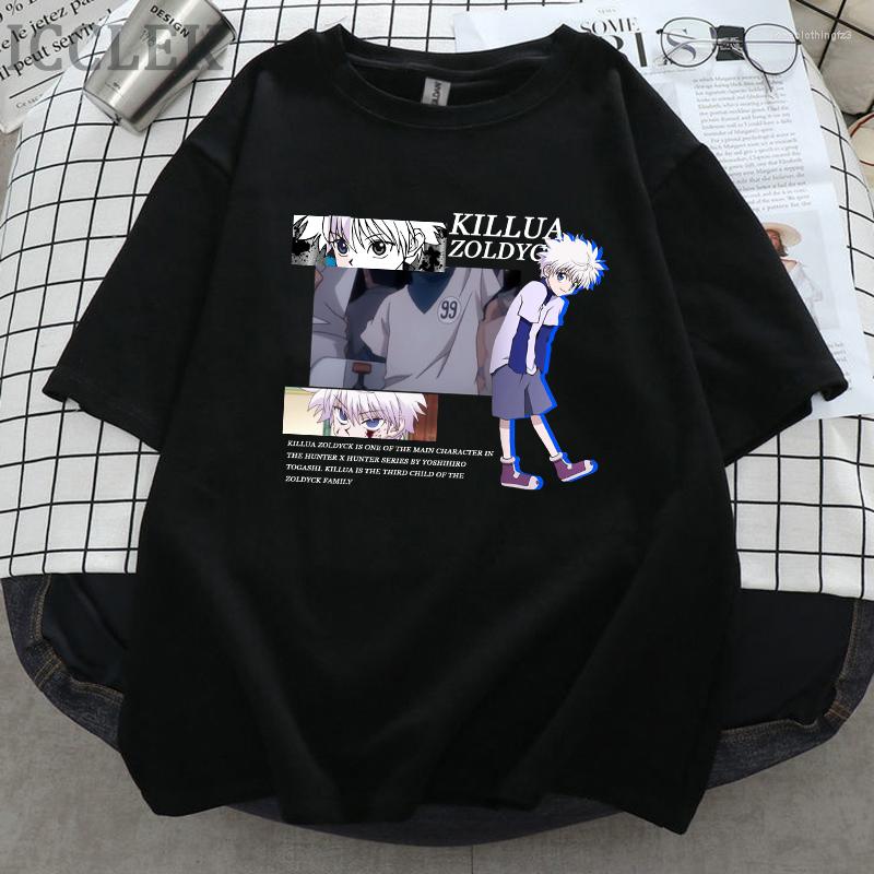 Women's T Shirts Anime Men Women T-shirt Tops Kawaii X Tshirt Killua Zoldyck Crew Neck Fitted Soft Manga Tee Shirt, 04
Women's T Shirts Anime Men Women T-shirt Tops Kawaii X Tshirt Killua Zoldyck Crew Neck Fitted Soft Manga Tee Shirt, 04