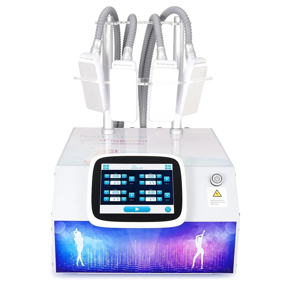Fat Cellulite Removal Cryo Pads Body Sculpting Cooling Slimming Machine 4 Pads Beauty Salon Equipment