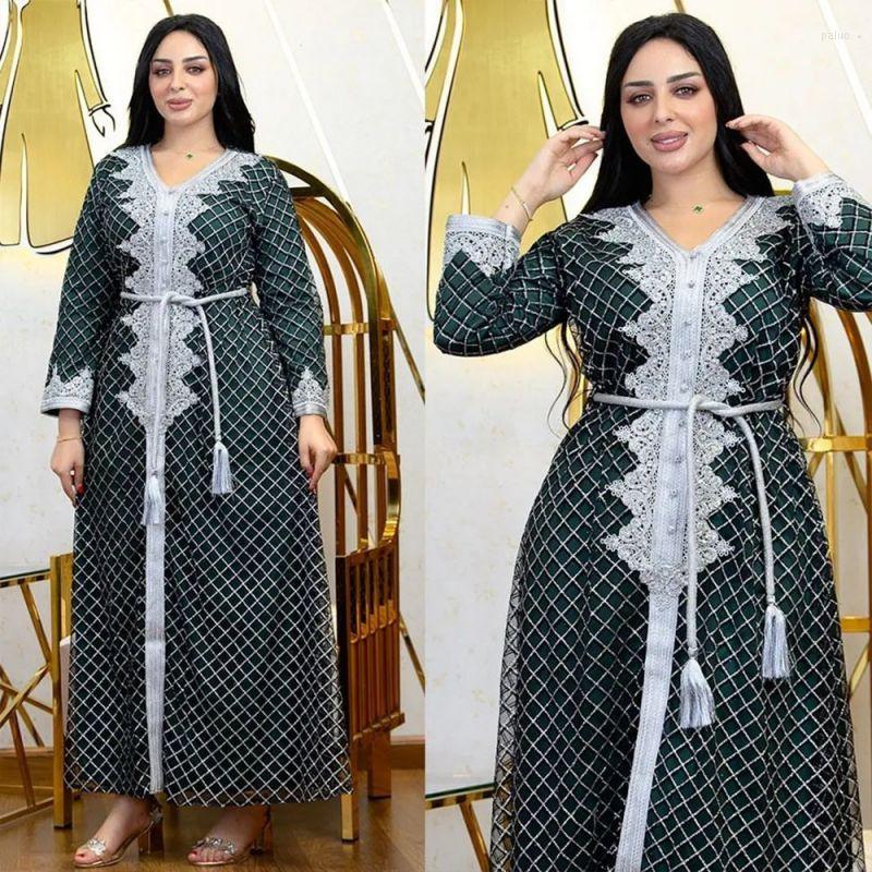 Ethnic Clothing Eid Maxi Dress Long Sleeve Islamic Jellabiya Fashion Muslim Loose Moroccan Kaftan Abayas For Women Autumn
Ethnic Clothing Eid Maxi Dress Long Sleeve Islamic Jellabiya Fashion Muslim Loose Moroccan Kaftan Abayas For Women Autumn