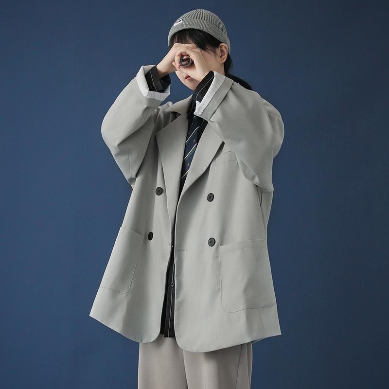 Women's Suits & Blazers Loose Fit Suit Womens 2023 Fashion Trends Oversized Clothing Office Ladies Double Breasted Jacket Streetwear TopsWom, Navy
Women's Suits & Blazers Loose Fit Suit Womens 2023 Fashion Trends Oversized Clothing Office Ladies Double Breasted Jacket Streetwear TopsWom, Navy