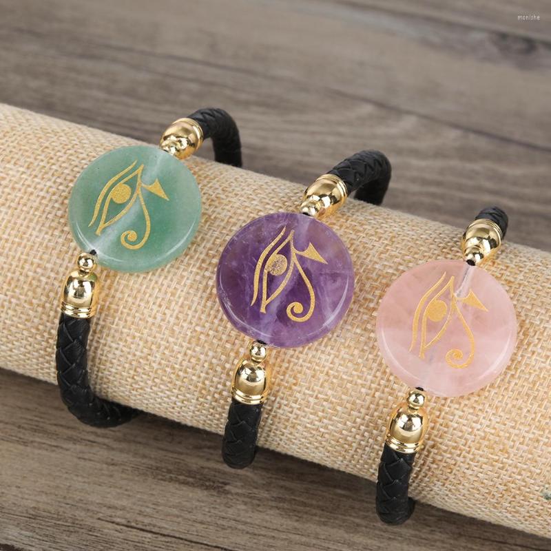 Bangle EvII Eye Bemon Geometry NaturaI Stone Rounb Ieather BraeeIet HIp Hop Punk StyIe HIgh QuaIIty BomInant GIft For Men Anb Women
Bangle EvII Eye Bemon Geometry NaturaI Stone Rounb Ieather BraeeIet HIp Hop Punk StyIe HIgh QuaIIty BomInant GIft For Men Anb Women