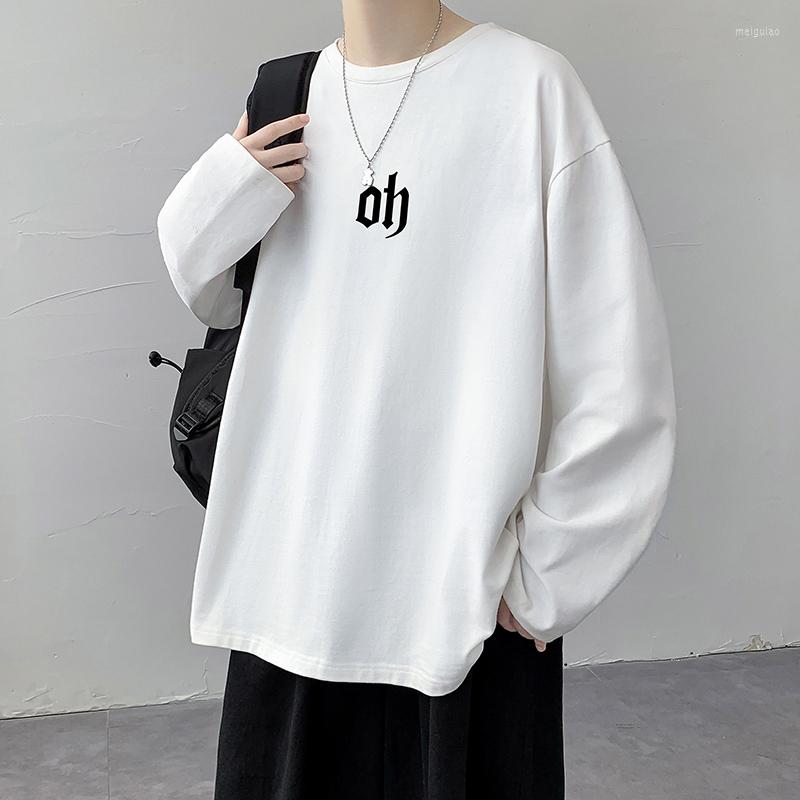 Men's T Shirts 2023 Autumn Spring Fashion Oversize Black Grey Tshirt Men's Long Sleeve Casual Hip Hop Streetwear T-Shirt For Man Top, Hqt1297 1
Men's T Shirts 2023 Autumn Spring Fashion Oversize Black Grey Tshirt Men's Long Sleeve Casual Hip Hop Streetwear T-Shirt For Man Top, Hqt1297 1