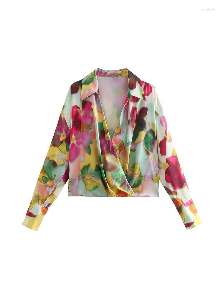 Women's Blouses XEASY 2023 Women Fashion Silk Satin Texture Print Blouse Vintage Long Sleeve Lapel Female Shirt
Women's Blouses XEASY 2023 Women Fashion Silk Satin Texture Print Blouse Vintage Long Sleeve Lapel Female Shirt