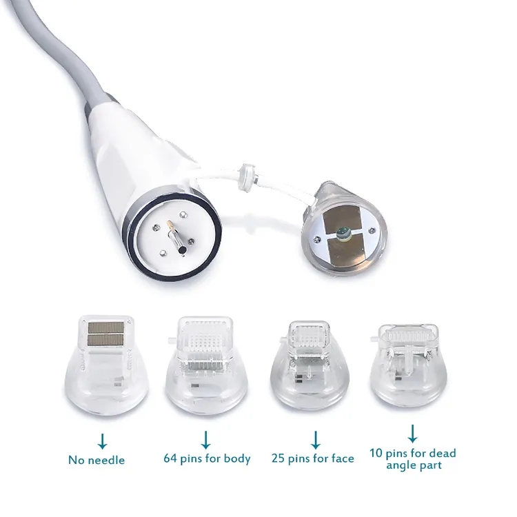 Gold Fractional RF Microneedle machine skin nurse system pore improvement micro-needles device