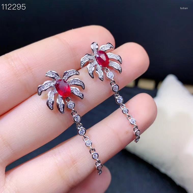 Stud Earrings Style Red Natural Ruby /sapphire For Women Silver Jewelry Real 925 Good Color Gem Girl Gift
Stud Earrings Style Red Natural Ruby /sapphire For Women Silver Jewelry Real 925 Good Color Gem Girl Gift