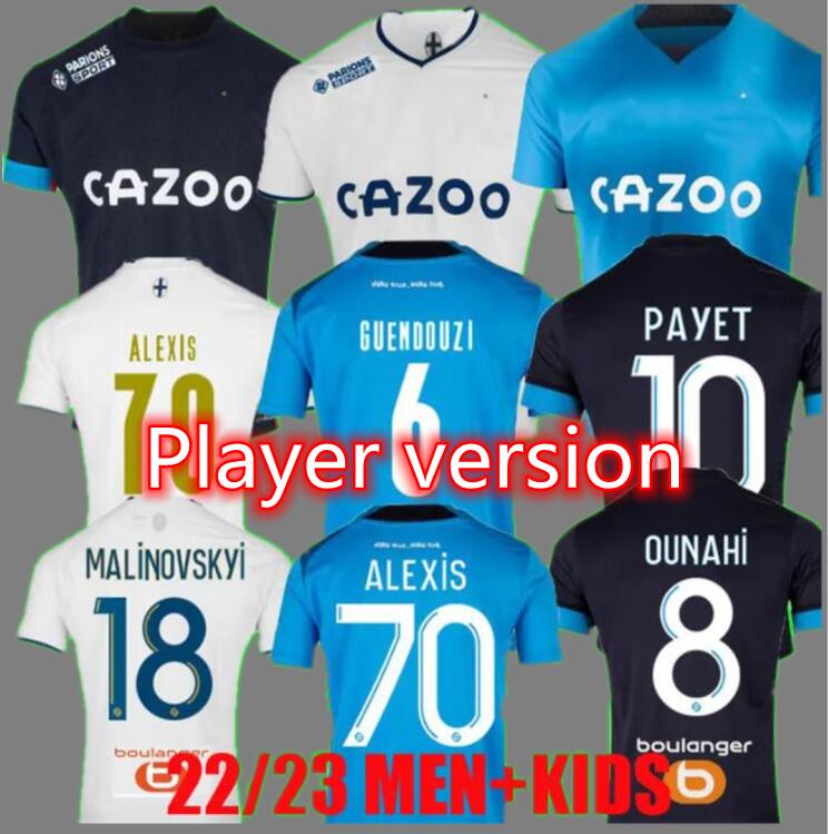 22 23 maillot ALEXIS soccer jerseys 2022 2023 MarseilleS MALINOVSKYI CUISANCE GUENDOUZI PAYET CLAUSS football shirts men kids VERETOUT Under NUNO HARIT OUNAHI, Kids size
22 23 maillot ALEXIS soccer jerseys 2022 2023 MarseilleS MALINOVSKYI CUISANCE GUENDOUZI PAYET CLAUSS football shirts men kids VERETOUT Under NUNO HARIT OUNAHI, Kids size