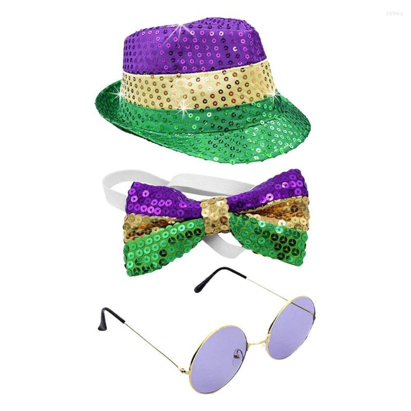 Ball Caps Flashing Fashion Boy Girls Man Sequin Hat Bow Tie Glasses Kit Birthday Party Cap Jazz Dance Show Props Costume Carnival Decora, As show
Ball Caps Flashing Fashion Boy Girls Man Sequin Hat Bow Tie Glasses Kit Birthday Party Cap Jazz Dance Show Props Costume Carnival Decora, As show