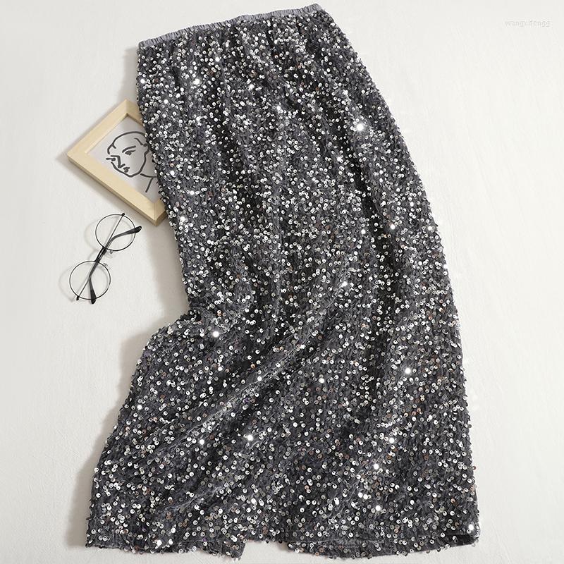 Skirts Autumn And Winter Korean Temperament High Waist Thin Heavy Sequin Half Skirt Female Fashion Repair Hundred Straight, Black
Skirts Autumn And Winter Korean Temperament High Waist Thin Heavy Sequin Half Skirt Female Fashion Repair Hundred Straight, Black