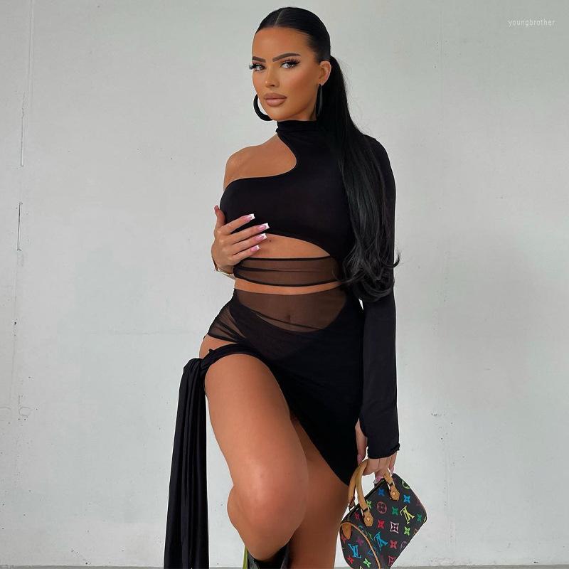 Casual Dresses Women Sexy Sheer Mesh Bandage Mini Dress Turtleneck One Shoulder Long Sleeve Cut Out Lace Up Bodycon Clubwear Party Vestidos, Black
Casual Dresses Women Sexy Sheer Mesh Bandage Mini Dress Turtleneck One Shoulder Long Sleeve Cut Out Lace Up Bodycon Clubwear Party Vestidos, Black
