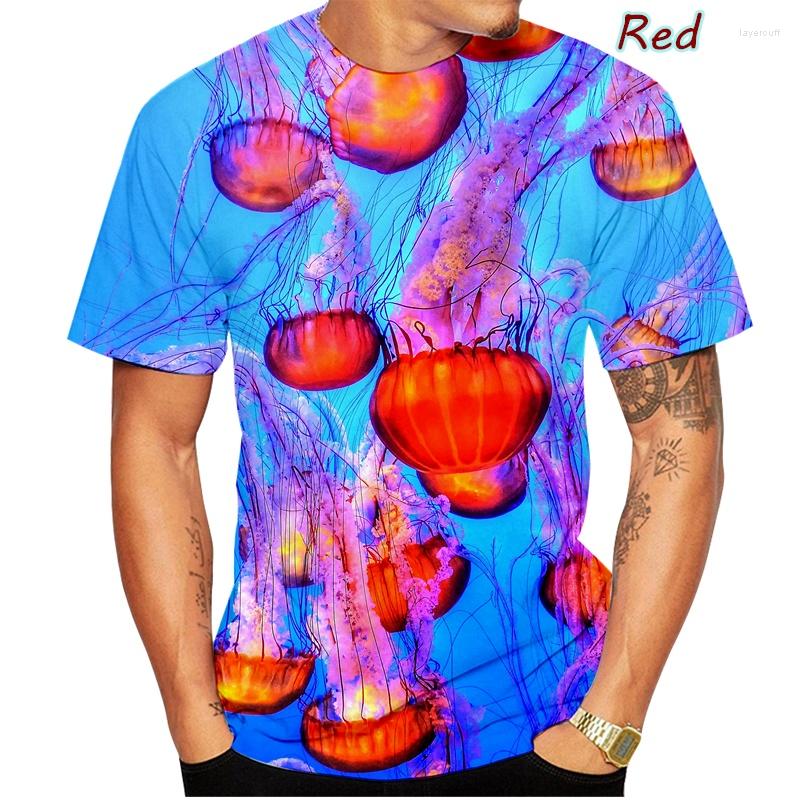 Men's T Shirts 2023 3D Print Deep Sea Jellyfish Shirt Going Out Street High Quality Colorful Casual Unisex Cool, 10
Men's T Shirts 2023 3D Print Deep Sea Jellyfish Shirt Going Out Street High Quality Colorful Casual Unisex Cool, 10